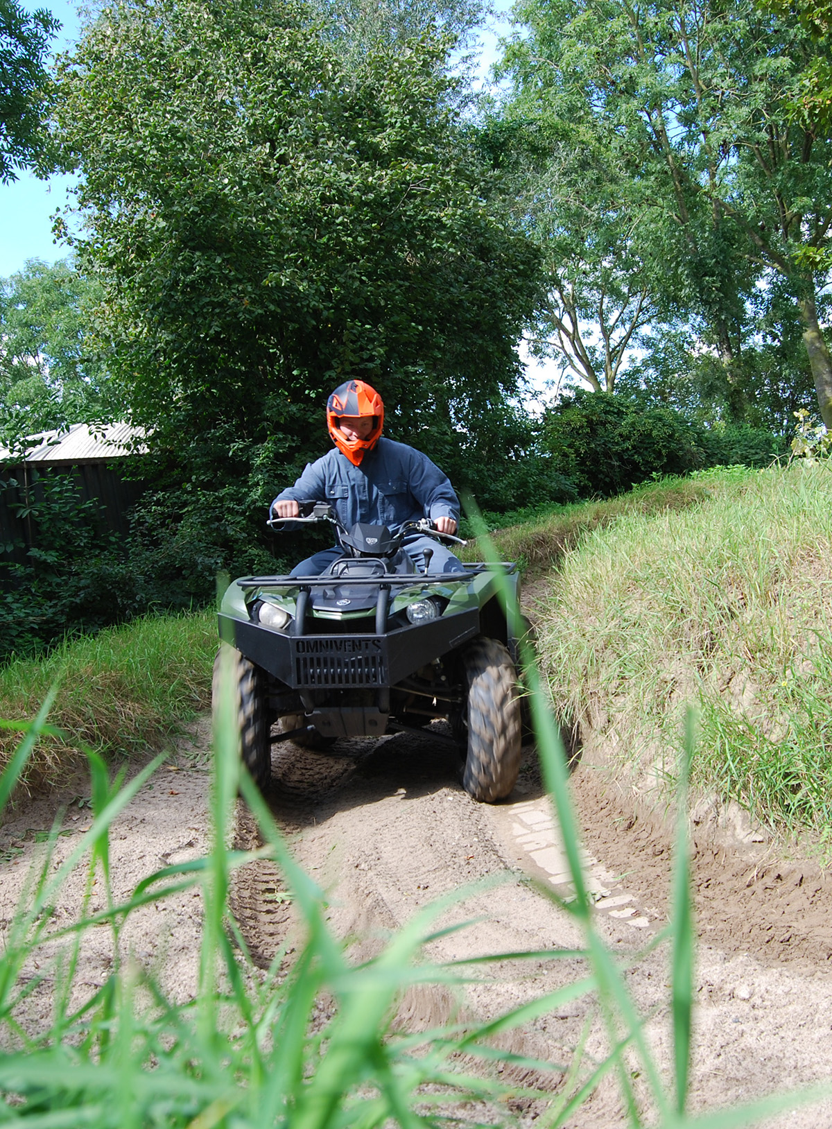 Quad baan snelheid Watergoed Yamaha 450 cc